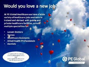 Healthcare Jobs in Ireland and Abroad